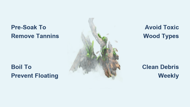 Aquarium Driftwood Problems Solved