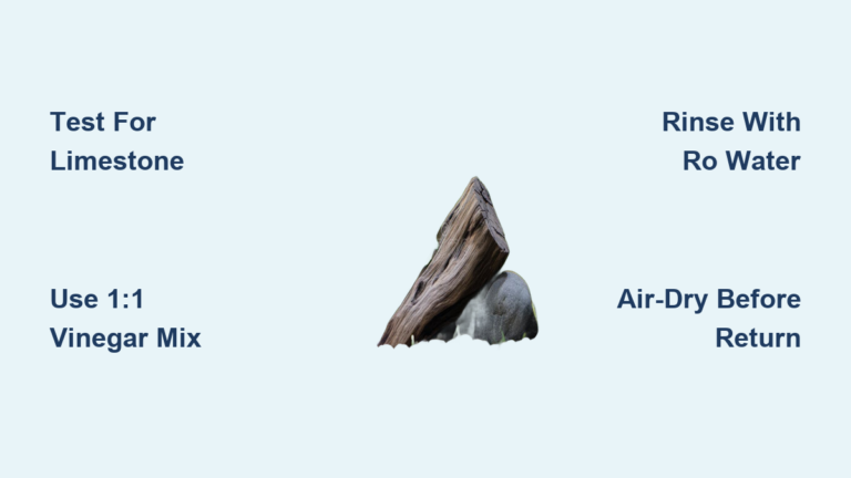 How to Clean Aquarium Rocks with Vinegar