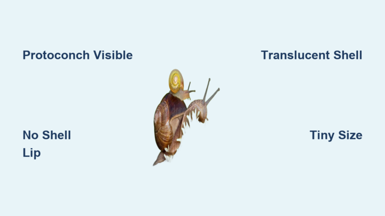 What Do Baby Snails Look Like? Tiny, Transparent Shells and Soft Bodies