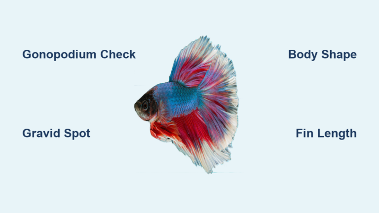 How to Tell If a Guppy Is Male or Female