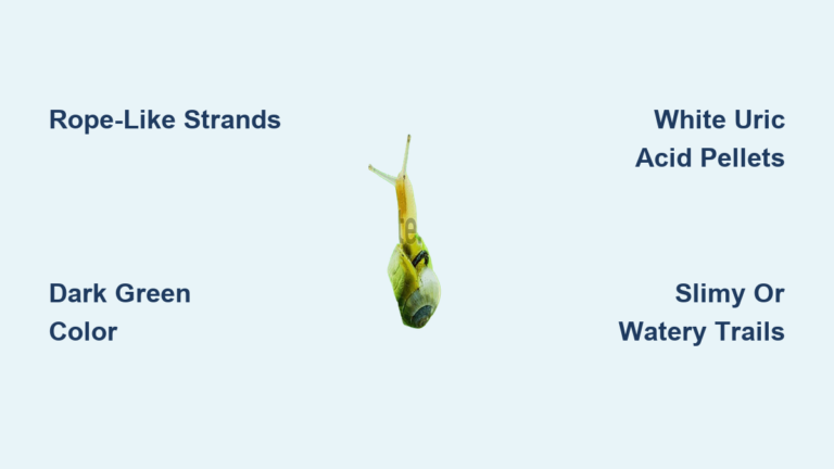 What Does Snail Poop Look Like?