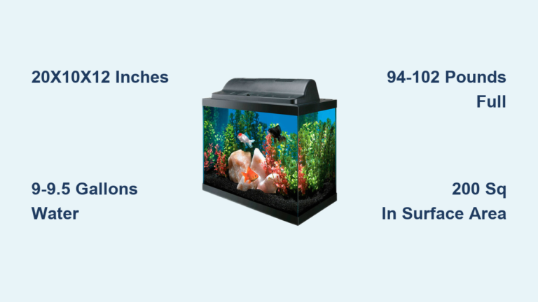 10 Gallon Aquarium Dimensions Guide
