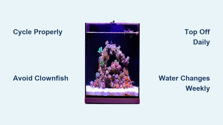 10 Gallon Saltwater Aquarium Setup (2026 Guide)