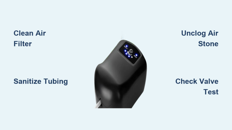 How to Clean Aquarium Air Pump: Easy Steps