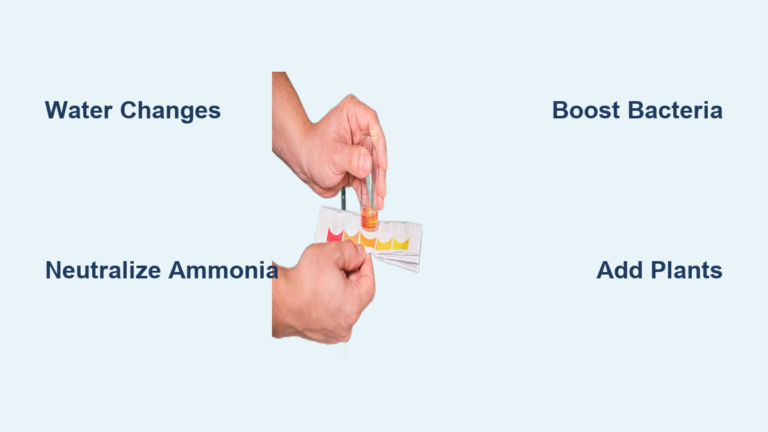 How to Reduce Ammonia in Aquarium Water