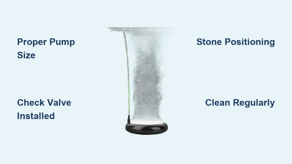 How to Use Aquarium Bubble Stone - Aquarium WOW