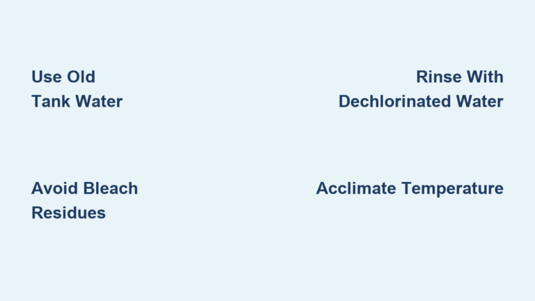 How to Clean Aquarium Decorations: Easy Steps