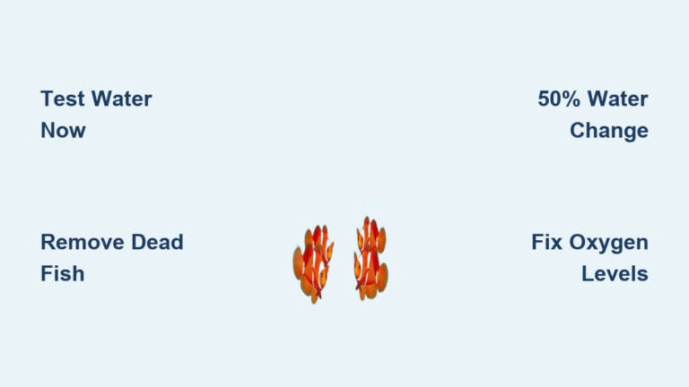 How to Save Aquarium Fish Dying One by One