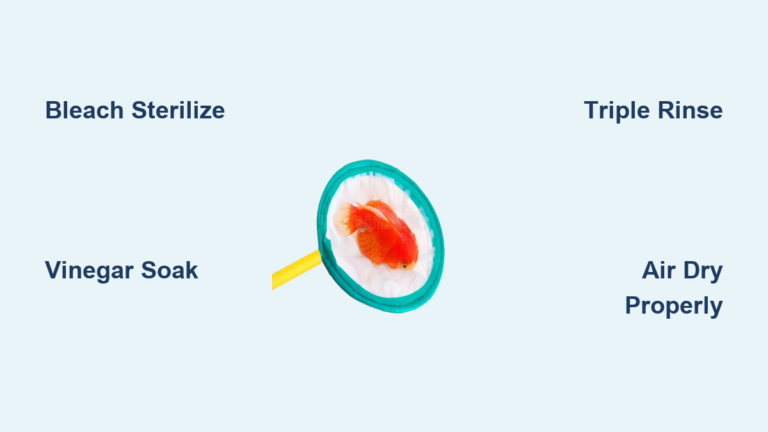How to Clean Aquarium Fish Nets