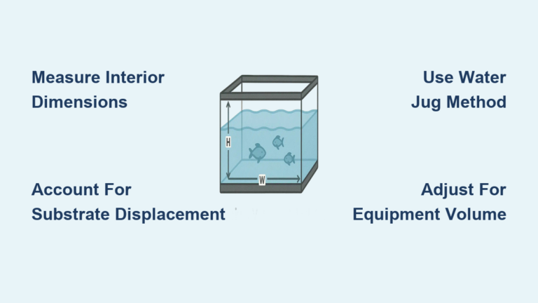 How to Calculate Aquarium Gallons