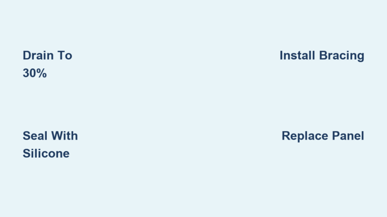 How to Fix Chipped Glass Corner Aquarium