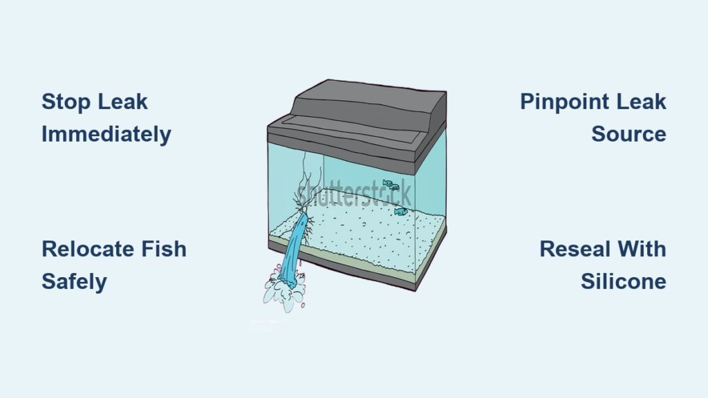 How to Fix Aquarium Leak Quickly - Aquarium WOW