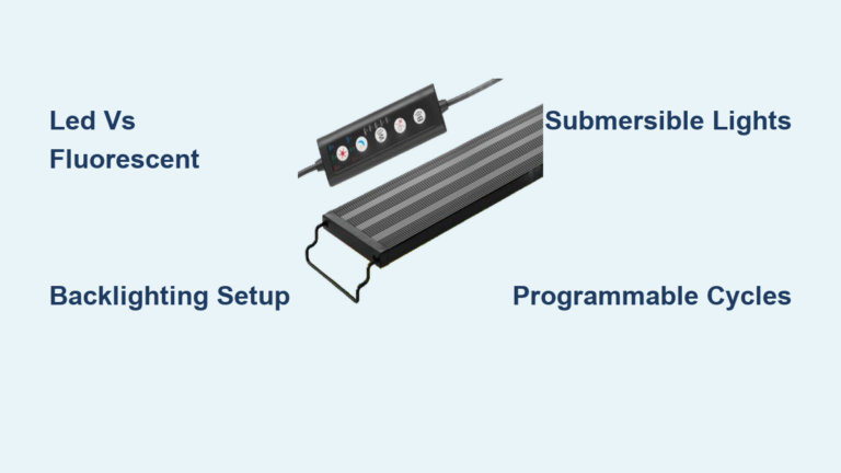 Best Aquarium Light Ideas for Fish Tank (2026 Guide)