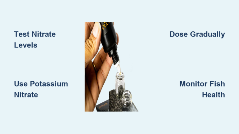 How to Add Nitrates to Aquarium Water