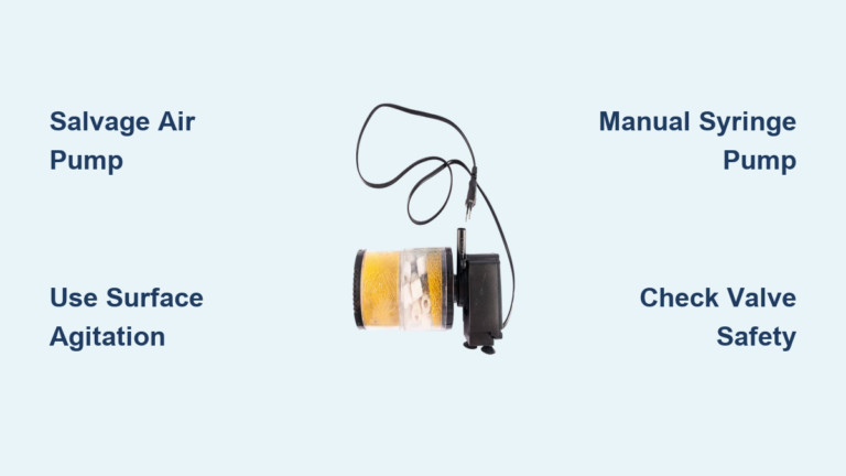 How to Make Aquarium Pump: DIY Guide