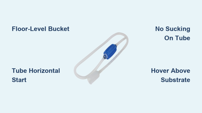 How to Use Aquarium Siphon Pump: Easy Steps