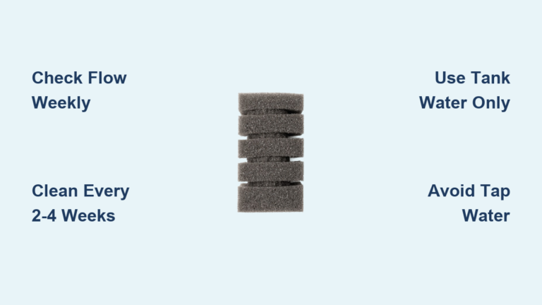 How to Clean Aquarium Sponge Filter: Best Schedule