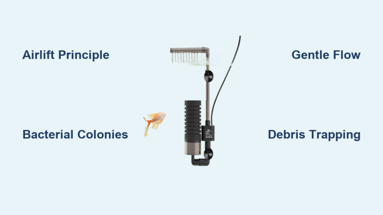 How Aquarium Sponge Filters Work: Simple Guide