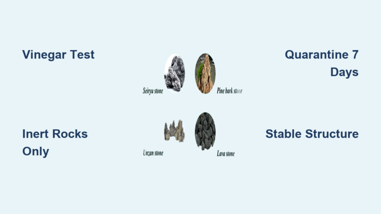 Best Aquarium Stone Types (2026 Guide)