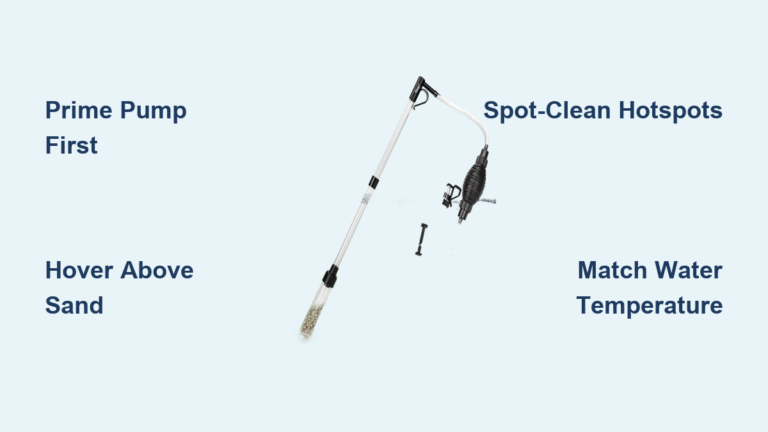 How to Use Aquarium Vacuum Pump