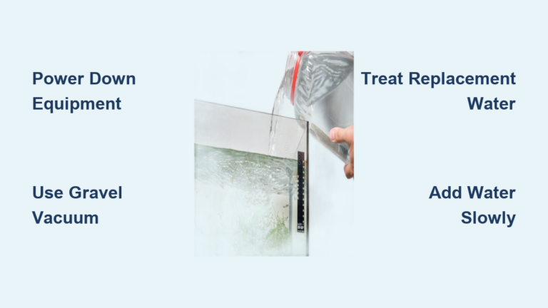 How to Do a Water Change in an Aquarium