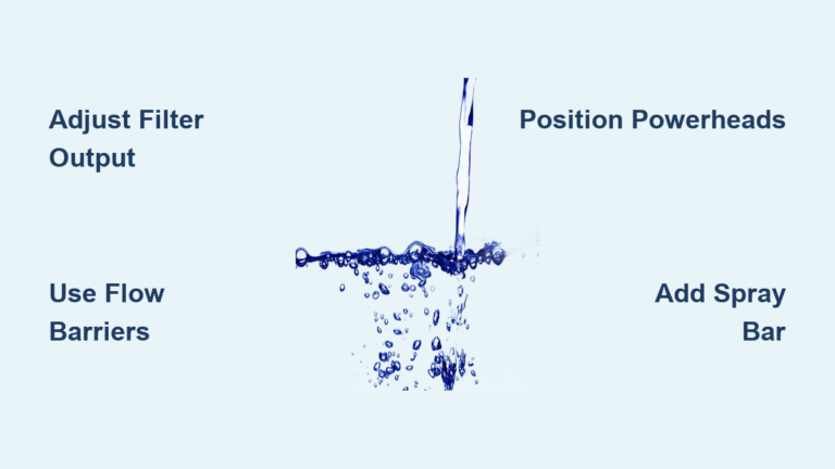 How to Diffuse Water Flow in Aquarium