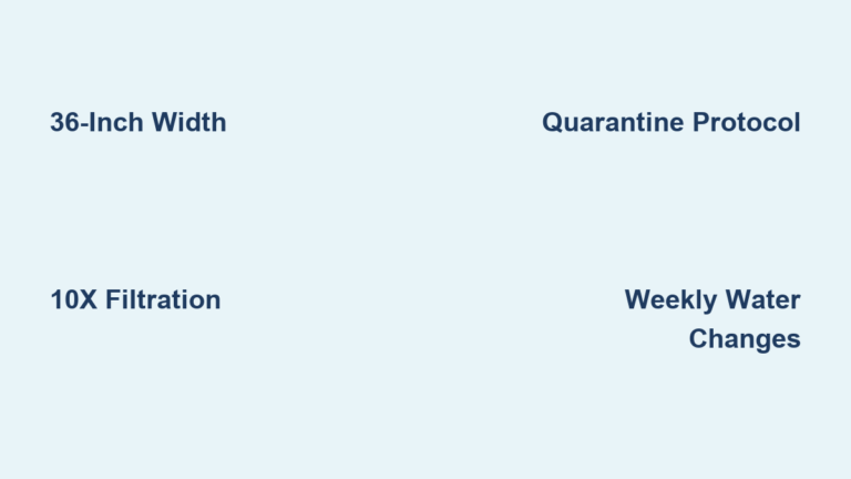 Arowana Fish Aquarium Setup Guide