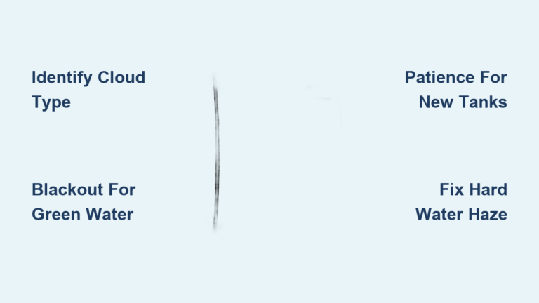 How to Clear Up a Cloudy Aquarium – Quick Fix Guide