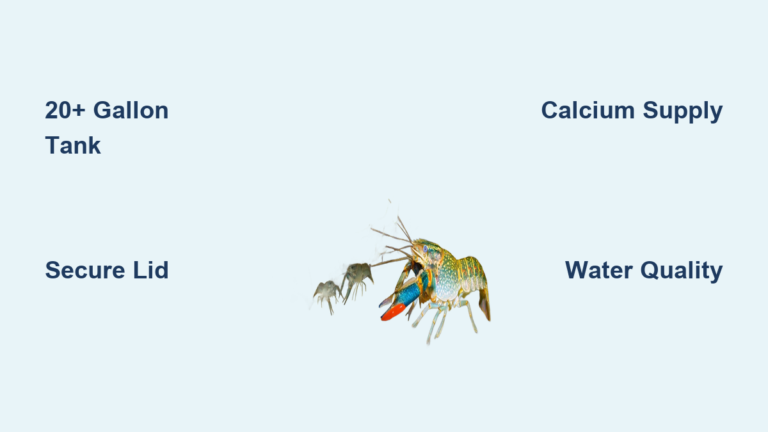 Crayfish Aquarium Setup Guide
