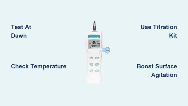 How to Measure Dissolved Oxygen in Aquarium