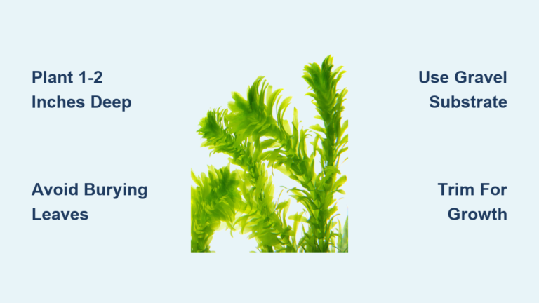 How to Grow Elodea in Aquarium: Easy Tips