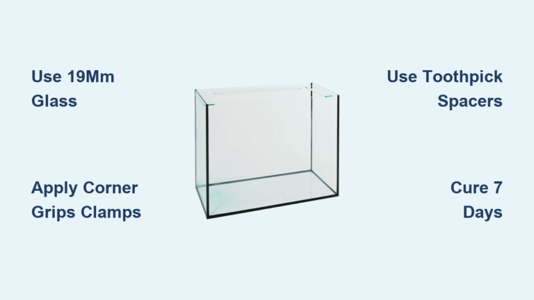 How to Make a Glass Aquarium Tank