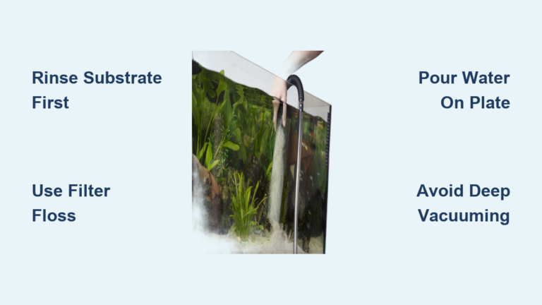 How to Remove Gravel Dust from Aquarium