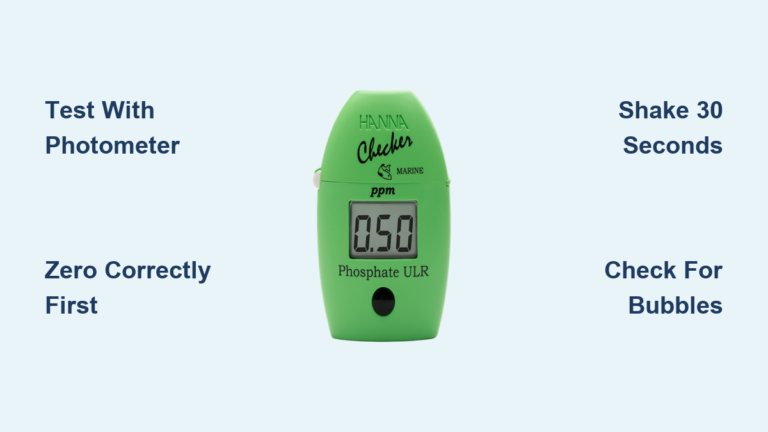 How to Test Phosphate Levels in Aquarium Water