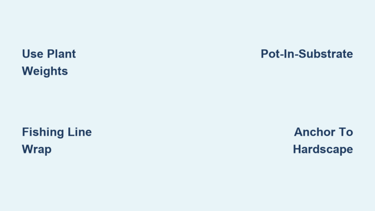 How to Anchor Hornwort in Aquarium: Easy Tips