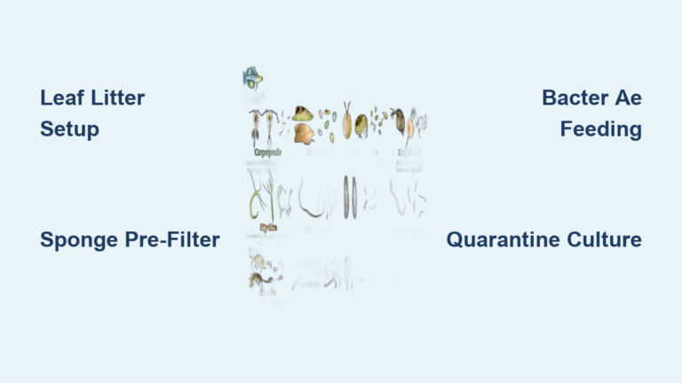 How to Increase Microfauna in Aquarium: Easy Tips