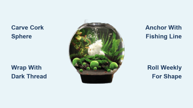 How to Make a Moss Ball Aquarium