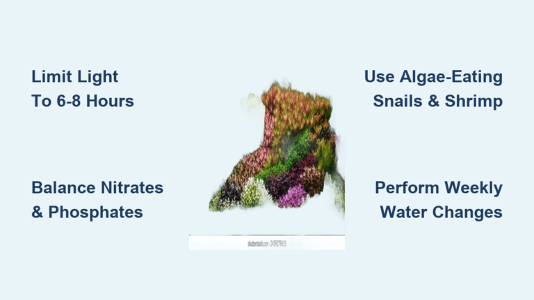 How to Prevent Algae in Planted Aquariums