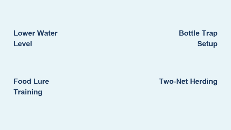 How to Catch Fish in Planted Aquarium