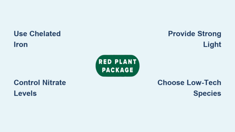 How to Grow Red Aquarium Plants