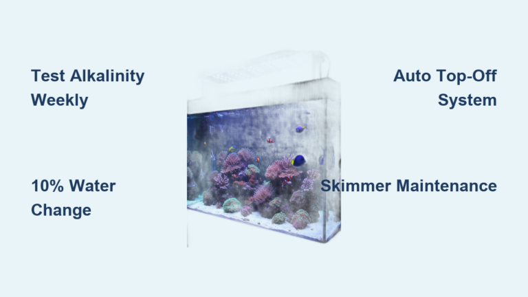 Saltwater Aquarium Maintenance Tips