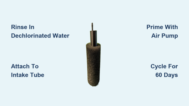 How to Install Sponge Filter in Aquarium